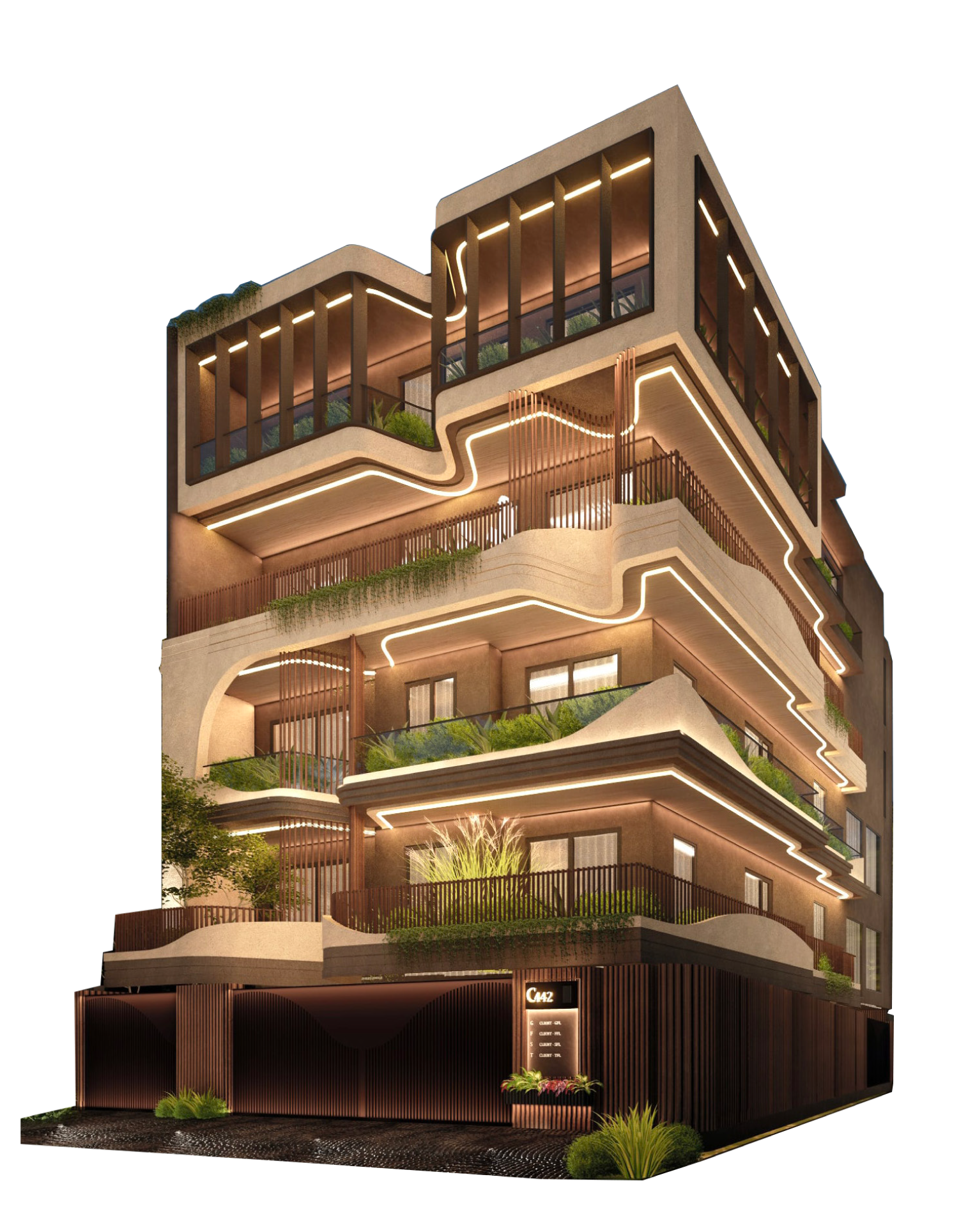 Contemporary luxury residence designed by Luxury Homes